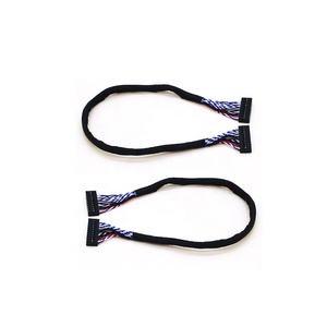2*10P LVDS kablo kablolama Dupont çift bağlayıcı ekran kablosu çift 8 uzatma kablosu - Product Image 2