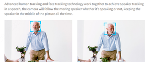 Hitrolink ai 4k tự động theo dõi HD PTZ video hội nghị camera phát trực tiếp Zoom quang 12X cho các cuộc họp hiệu quả - Product Image 6