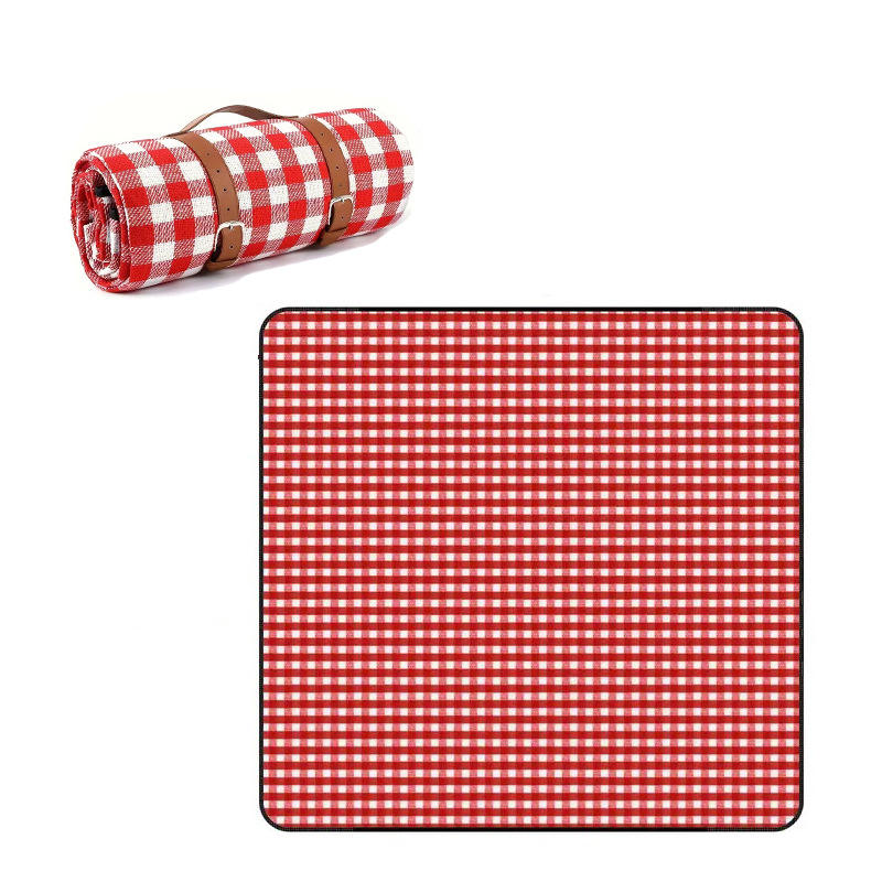 หนังลายสก๊อตสีแดงและสีขาว