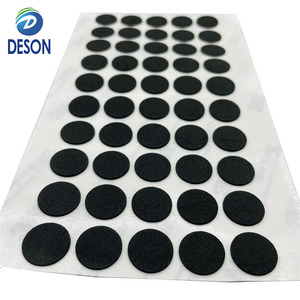 Deson dính cao su Gasket Tùy chỉnh chống phiếu Dải dính được hỗ trợ chân miếng đệm va chạm LED Silicone Pad tùy chỉnh vòng chấm - Product Image 4