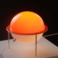 Moderne LED-Tischlampe Kugelform Glas Umweltfreundlich Dimmbar Wohnraumdekoration in Weiß Wohnzimmerbeleuchtung