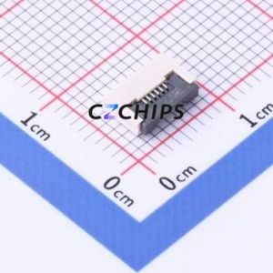 FPC-05F-6PH20 FFC/FPC Connector SMD,P=0.5mm,Horizontal Mount Connector Flip Cover Type Bottom Contact 6P 0.5mm - Product Image 1