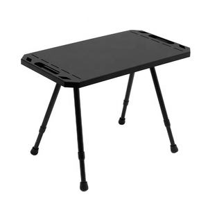 Table tactique pliable extensible en aluminium, pour le camping en plein air, les dîners, les pique-niques, portable, légère, table de camping - Product Image 2