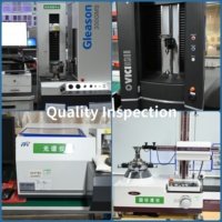 Reductor de Velocidad Compacto HCSG Tipo Copa con Rodamientos de Rodillos Cruzados de Desplazamiento Cero para Actuador de Articulación de Robot Humanoide