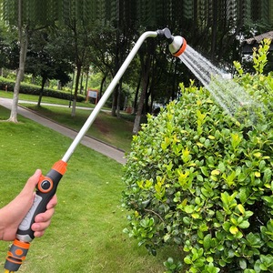 Pistola de Agua de Tubo Largo Hua Bang Shi con Conector de Aleación de Zinc y 8 Funciones de Rociado para Riego de Jardín - Product Image 4