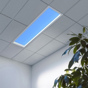 Artificial Skylight Indoor Roof LED <b>Panel</b> <b>Lighting</b> Fixture Blue Sky Effect Home Office Modern Aluminum Alloy Dual Color Temp - Product Image 3