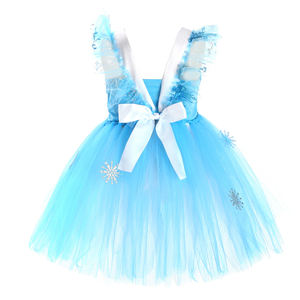 Filles robes pour les fêtes 2025 Halloween Costumes enfants <span class=keywords><strong>reine</strong></span> <span class=keywords><strong>des</strong></span> neiges Cosplay <span class=keywords><strong>robe</strong></span> de princesse haute qualité <span class=keywords><strong>robe</strong></span> de fête d'anniversaire - Product Image 2