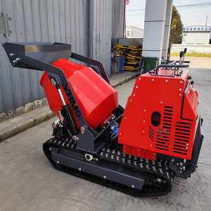 Chất lượng cao trackd tự tải xách tay mini Dumper di chuyển DIESEL Xăng TRỘN BÊ TÔNG máy cho xây dựng - Product Image 4