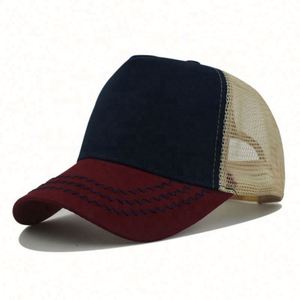 Casquette de sport OEM 5 panneaux, vente en gros, pas cher, personnalisé, hommes, femmes, broderie de haute qualité, logo, casquette de baseball - Product Image 5