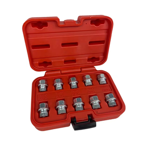 Tuercas de bloqueo de seguridad de rueda de acero al carbono medio Kit de zócalo de bloqueo de rueda de varios tamaños - Product Image 2