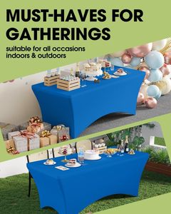 Wedding Banquet 4ft 6ft 8ft 10ft Spandex Polyester Waterproof Wrinkle Free Durable Modern <b>Stretch</b> Square Customizable <b>Machine</b> - Product Image 3