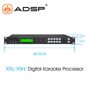Mezclador de estudio de efectos de audio digital X5 a buen precio, nuevo diseño con carcasa metálica - Product Image 6