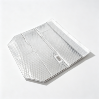 Sac isotherme en aluminium à bulles, étanche et auto-scellant pour aliments congelés, fruits de mer, transport en chaîne du froid, certifié CE