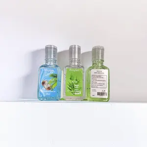 定制环保便携式椭圆形洗手液凝胶注入香花美容个人护理产品保健