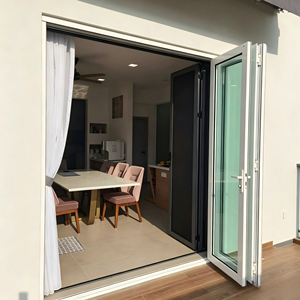 Puertas y Ventanas Plegables con Rotura de Puente Térmico de Alta Calidad |   Personalizable, a Prueba de Mosquitos, Aislamiento Acústico - Product Image 2