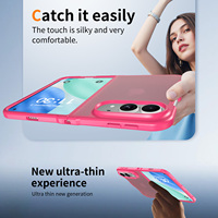 Coque de téléphone pour iPhone 18 Duo, effet peau mate, antichoc, transparente, souple, TPU, acrylique, PC, pour iPhone 18 Duo
