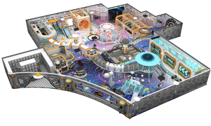 Parque Infantil Interior para Niños, Parque Temático Espacial, Base Aeroespacial, Paraíso, Juego Suave Ecológico con Capacidad de 500 kg - Play <span class=keywords><strong>Paradiso</strong></span> - Product Image 6