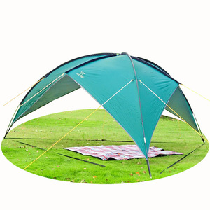 Outdoor Tent Trigone V Type Single Layer Polyester Waterproof Summer Camp <b>Tarp</b> Custom Made For Camping Park Gathering - Product Image 3