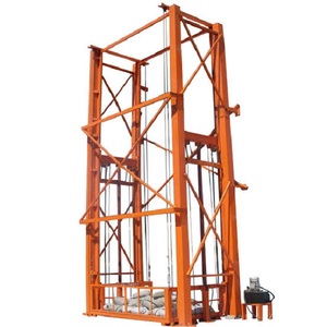 Plateforme élévatrice hydraulique verticale industrielle pour la manutention des matériaux et le transport de marchandises en entrepôt - Product Image 1