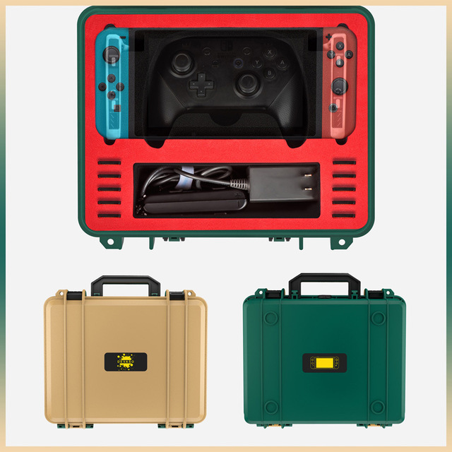 STARTRC GAMES OEM Multi-Model ABS Waterproof Case for Switch-Compatible OLED/Lite/Animal Crossing/Tears Kingdom IP67 Hard
