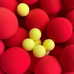 Trucchi magici personalizzabili da 10cm di spugna rossa con palla di spugna da mago - Product Image 5