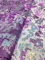 Robe de soirée de mariée colorée à sequins et perles, en tissu dentelle avec broderie dorée et matière en résille