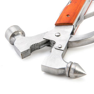 Mini marteau en acier 7-en-1 accessoires <span class=keywords><strong>de</strong></span> <span class=keywords><strong>camping</strong></span> brise-vitre d'urgence et coupe-ceinture <span class=keywords><strong>de</strong></span> sécurité outils et objets d'autodéfense - Product Image 2