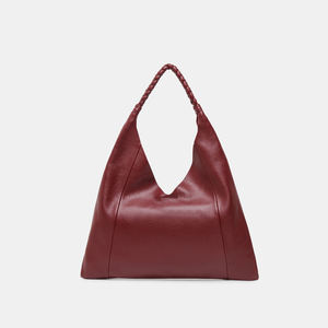 2025 luxe Style français rétro grande capacité <span class=keywords><strong>sac</strong></span> à bandoulière belle qualité végétalien <span class=keywords><strong>sac</strong></span> à <span class=keywords><strong>main</strong></span> en cuir souple pour les femmes - Product Image 3