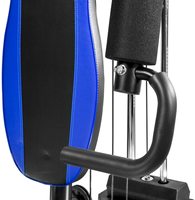 Équipement de musculation multifonction en acier inoxydable le plus vendu avec contrepoids de 45 kg pour exercices des bras, des jambes et du dos (unisexe)