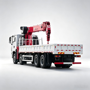 Grúa Montada en Camión Shacman 8x4 para Transporte de Materiales de Construcción, Grúa Montada en Vehículo de 14T - Product Image 1
