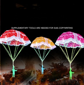 Jouet parachute à lancer à la main pour enfants, jeu amusant éducatif pour jouer à l'extérieur et à l'intérieur, parachute volant pour enfant, jeu <span class=keywords><strong>de</strong></span> parachute - Product Image 2