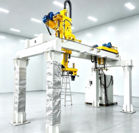 Robot manipulateur à portique servo résistant à l'usure, adapté à une exploitation industrielle 24h/24 et 7j/7
