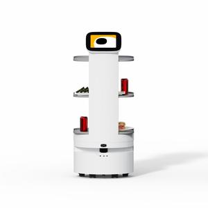 Robô Garçom de Alta Qualidade para Restaurantes / Robô de Serviço para Restaurantes / Robô Garçom à Venda - Product Image 4