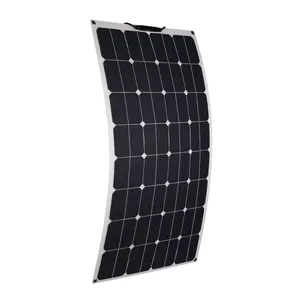 Glory Solar Etfe Small Semi Flexible Solar Panels Marine Flexible Solar Panel For Travel Turism Car Yacht Boat Sailboats