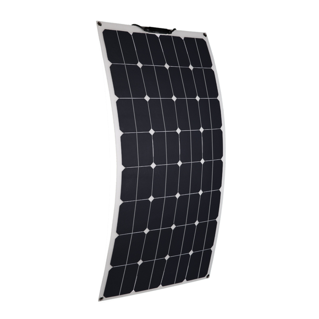 Glory Solar PET Encapsulated Flexible 100W Marine Solar Panel for Travel Car Yacht Boat-22% Efficiency