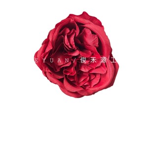 Rosa Artificial Junheyuan de una Sola Rama para Accesorios para el Cabello, Decoración del Hogar y Accesorios de Fotografía - Product Image 5