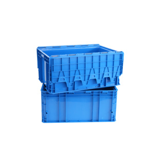 Conteneur de stockage européen à roulettes robuste 60x30x28cm |   Bac de logistique en <span class=keywords><strong>plastique</strong></span> Caisses en <span class=keywords><strong>plastique</strong></span> - Product Image 2