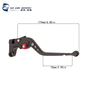 CNC <span class=keywords><strong>moto</strong></span> 3D Long levier de frein d'embrayage pour <span class=keywords><strong>YAMAHA</strong></span> <span class=keywords><strong>FZ6</strong></span> FAZER 2004-2010 <span class=keywords><strong>moto</strong></span> pièces de rechange accessoires - Product Image 4
