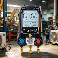 Manomètre numérique portable Testo 550S pour la charge de réfrigérant de climatisation automobile – Fourniture directe usine