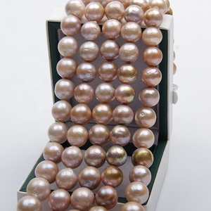 <span class=keywords><strong>Collier</strong></span> en <span class=keywords><strong>perles</strong></span> naturelles, vente en gros, rond métallique en or 12-14mm, énorme couleur orange naturelle, edison, ferme <span class=keywords><strong>de</strong></span> chine, <span class=keywords><strong>prix</strong></span> - Product Image 3