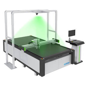 Perforatrice CNC professionnelle pour cuir (vachette, peau <span class=keywords><strong>de</strong></span> mouton), sacs, portefeuilles, ceintures, chaussures, revêtements <span class=keywords><strong>de</strong></span> canapé, valises, avec certification CE - Product Image 1
