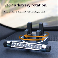 Soporte magnético para teléfono, soporte de navegación para teléfono móvil de coche, soporte magnético plegable para teléfono móvil fijo con pasta de aleación para coche