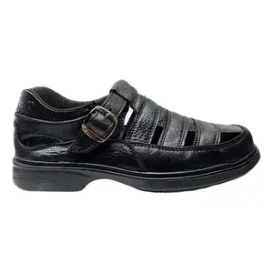 Sandalias Planas de Cuero Suave Huarache 950, Calzado Casual y Cómodo para el Tiempo Libre - Product Image 5