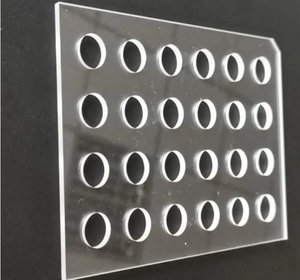 Sản phẩm tùy chỉnh chế biến lineprinted rõ ràng laser cắt ánh sáng khuếch tán tấm <span class=keywords><strong>Acrylic</strong></span> - Product Image 1