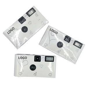กล้องฟิล์ม 35 มม. สำหรับสั่งซื้อจำนวนมาก กล้องถ่ายรูปแบบใช้ครั้งเดียวพร้อมแฟลช  รับทำโลโก้ตามสั่ง - Product Image 5