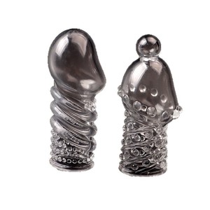 Cubierta de diente de lobo antiejaculación y bloqueadora de semen, cubierta de pene con retardo físico, productos para adultos para el coqueteo en pareja, venta al por mayor. - Product Image 3