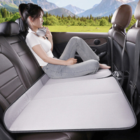 Coussin de couchage pour siège arrière de voiture en soie glacée pliable, respirant, sans air, pour voyage en voiture, durable, ajustement universel, pour BMW Toyota Honda
