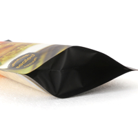 Sac d'emballage debout en plastique de mangue séchée personnalisé refermable à la chaleur de haute qualité avec fenêtre