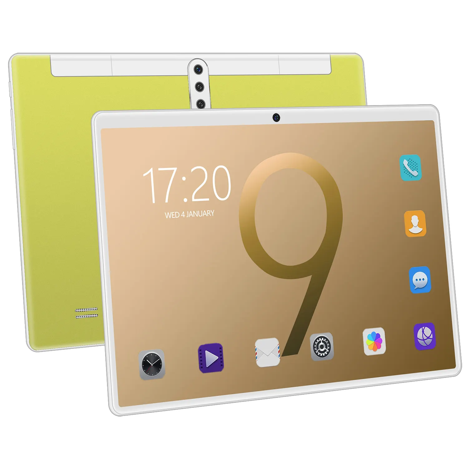 Tablet Android T10W 1GB + 16GB 10.1 inci, Tablet PC ponsel 2g/3g penjualan terbaik murah