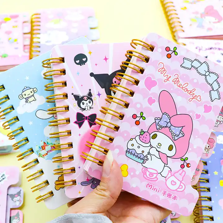 Sanrio Kuromi Backside Lo Spiral Notebook